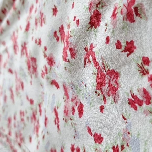 Tucker + Tate High Low Lace Floral Tank Top Size XL (14/16) - Picture 6 of 12